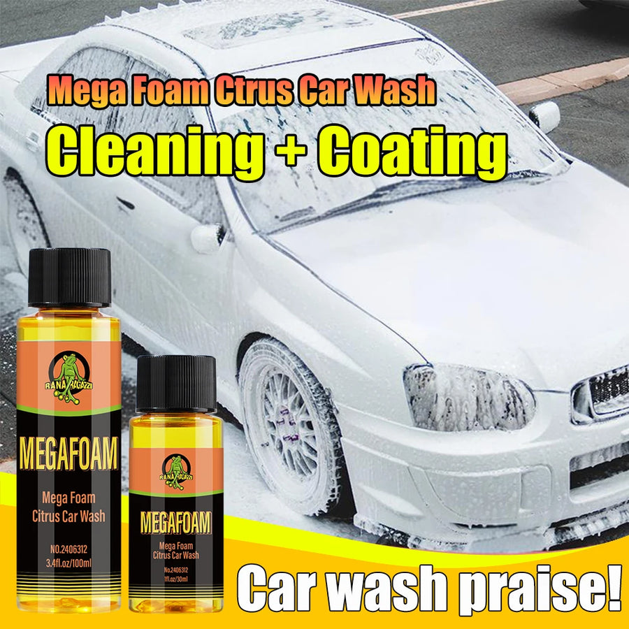 Citrus-Scented High-Foam Car Wash Shampoo