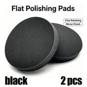 7-Inch Wavy Foam Car Polishing Pads - 2-Pack