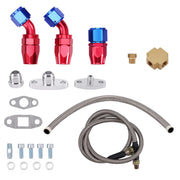 GT30/GT3037 Turbocharger Oil Feed and Drain Line Kit