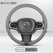 Nappa Steering Wheel Cover for Volvo XC60 XC40 XC90 EX40 EX90 V60 V40 V90 S60 S90