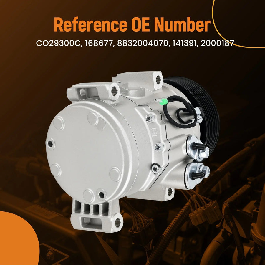 A/C Compressor & Clutch for Toyota Tacoma 2016-2023