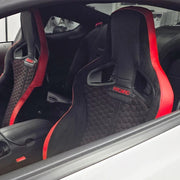 2-Piece Adjustable Racing Seat Set – PVC & Shell Options