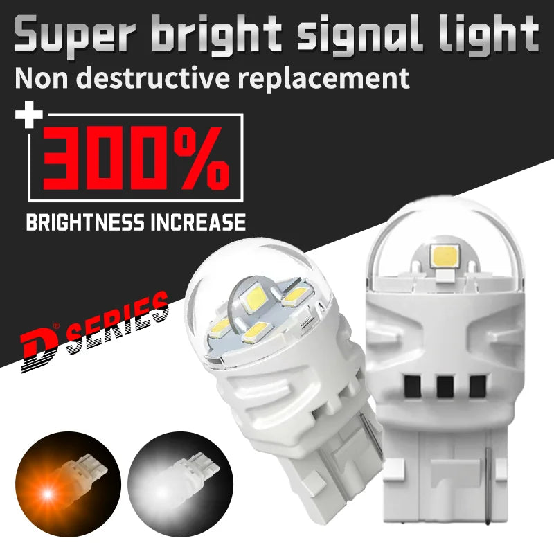7440 LED Brake/Tail Light Bulb – Yellow/White, 12V