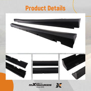 Black Side Skirt Extension Kit for 2011–2023 Dodge Charger