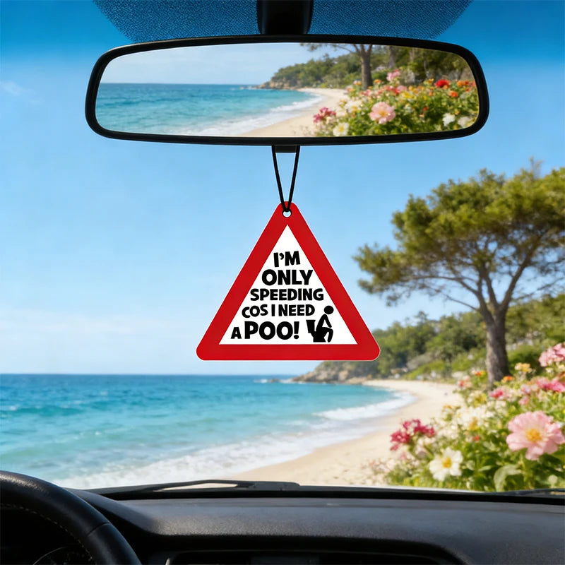 Funny and Vulgar Jokes Hanging Car Air Freshener