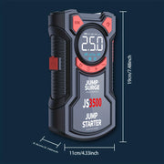 3000A 5-in-1 Car Jump Starter with 150 PSI Tire Inflator