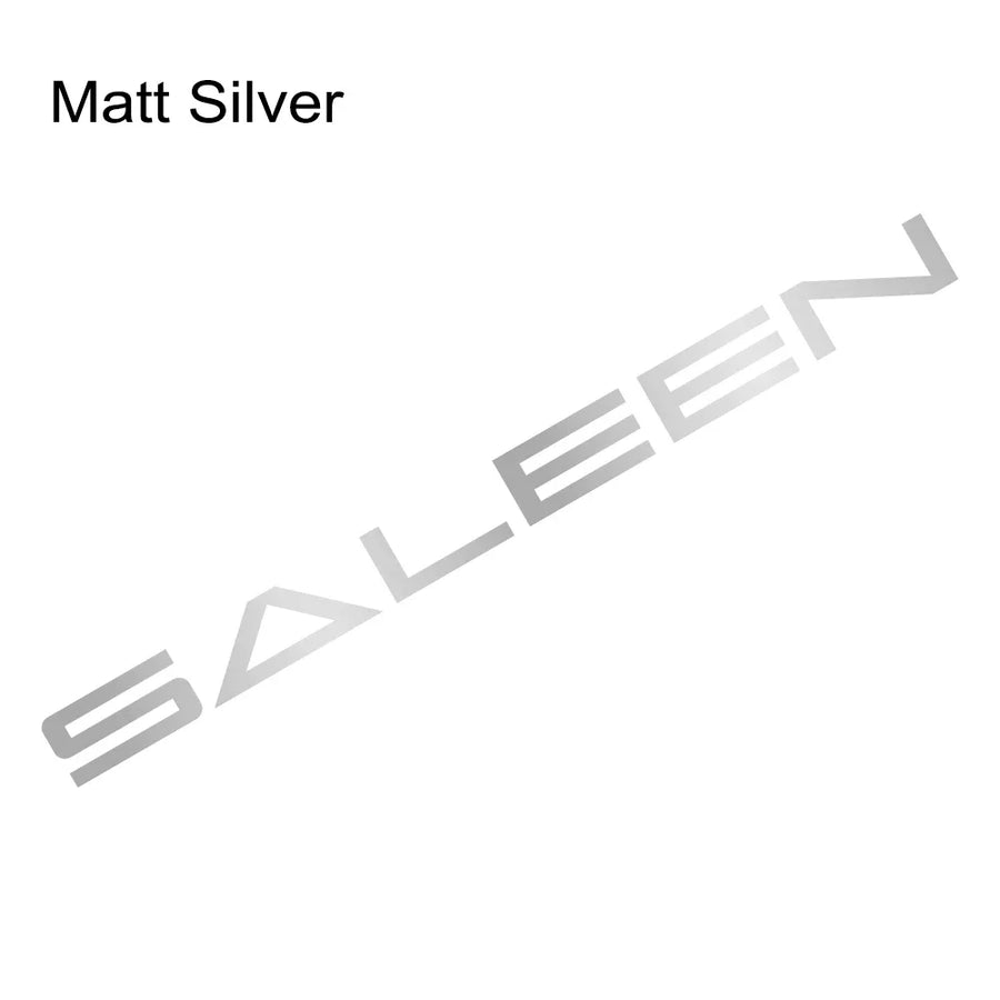 SALEEN Windshield Vinyl Decal for Ford Mustang – 100 × 7.5 cm