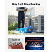 3/4 HP Portable Refrigerant Recovery Machine – A1/A2L