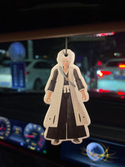 Toshiro Hitsugaya Bleach Anime Figure‑Style Hanging Car Air Freshener