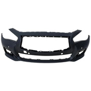 Primed Front Bumper Cover for 2014–2017 Infiniti Q50