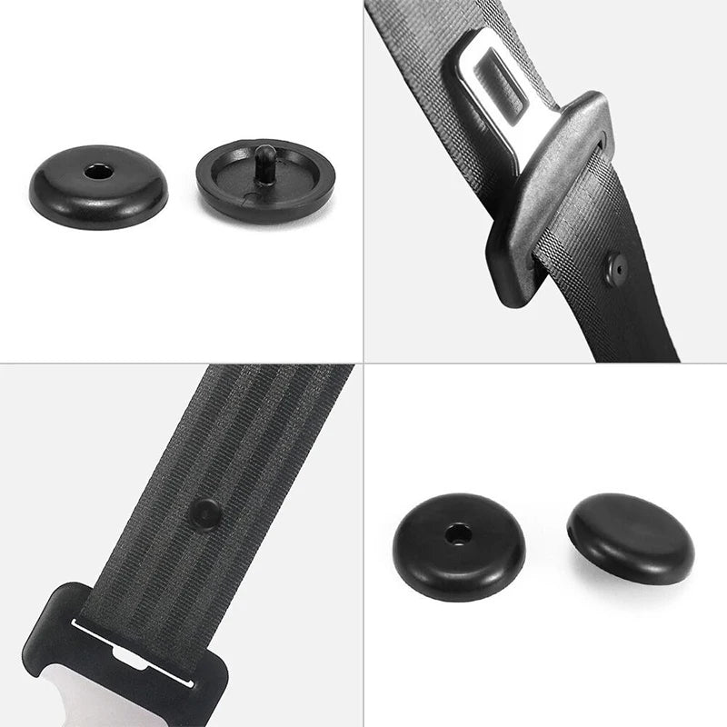 Seat Belt Stop Buttons – 2, 10 or 20 Pack