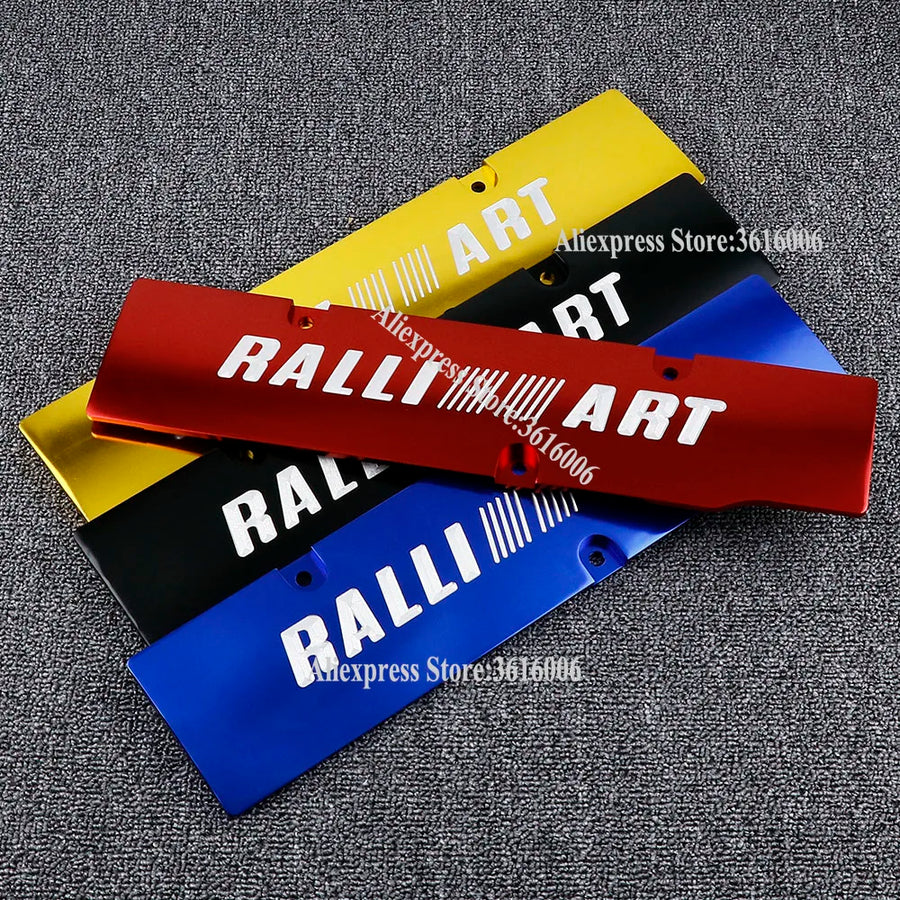 1-Piece Ralli art Aluminum Engine Spark Plug Cover for Mitsubishi Lancer-ex