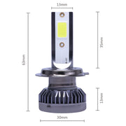 2-Piece 12V LED Headlight Bulb Conversion Kit – Multiple Bulb Sizes