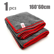400 GSM Double-Layer Microfiber Car Cleaning Towel