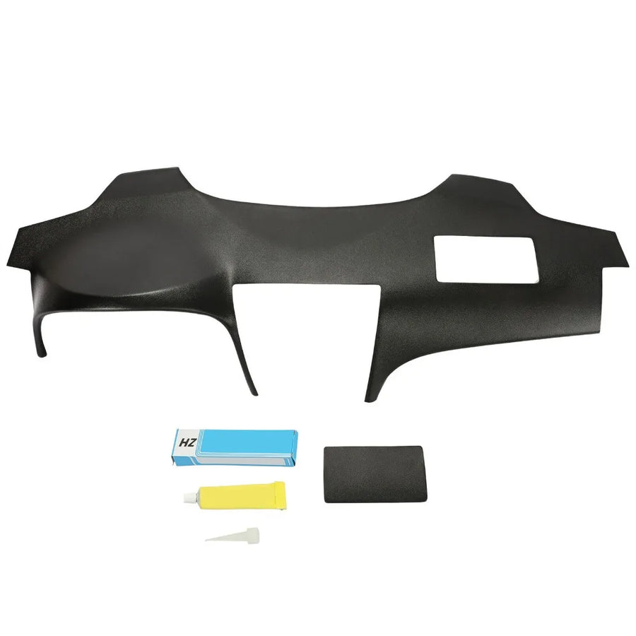 Black ABS Dashboard Cover Overlay for 2007–2011 Toyota Camry