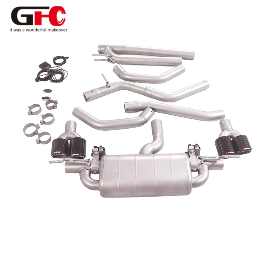 Catback Valvetronic Exhaust Pipe for Mercedes-Benz 1.6 2.0T 2014-2019 High-performance Exhaust Muffler System