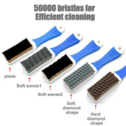 Nylon Car Detailing Brushes - Assorted Shapes & Firmness