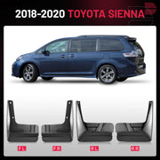 Mud Flap & Splash Guard Set for 2018–2020 Toyota Sienna