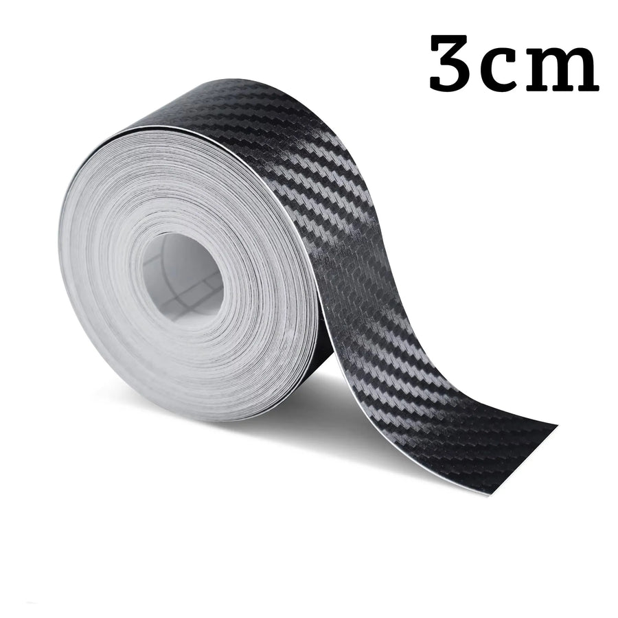 Carbon-Look Protective Trim Tape, 1-5m