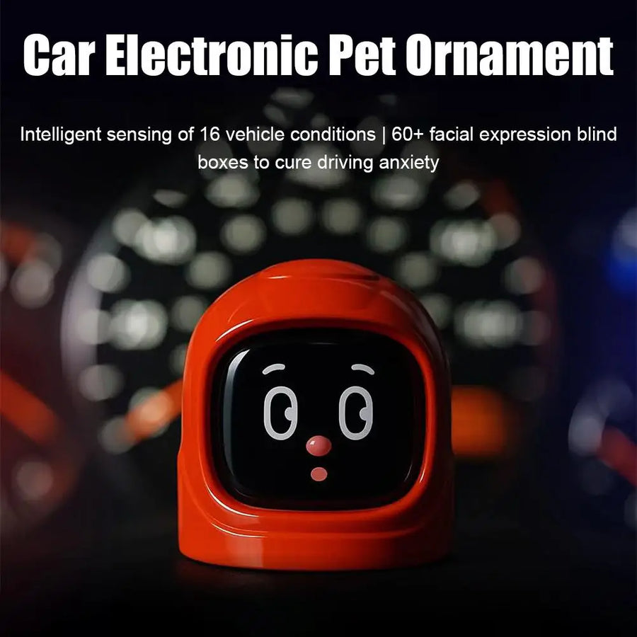 Genuine Mangogo Intelligent Electronic Car Pet Ornament With Facial Expressions
