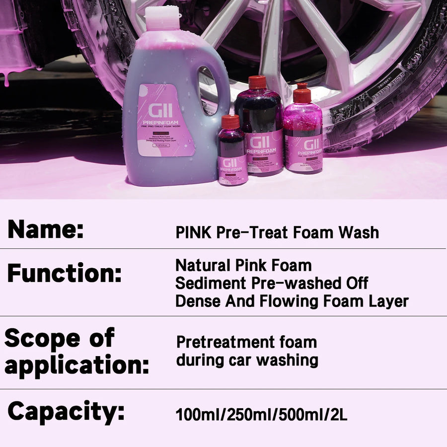 Heavy-Duty Pre-Wash Foam for Mud and Road Grime