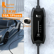 Feyree 3.5 kW 16A Portable NACS EV Charger - 5 m