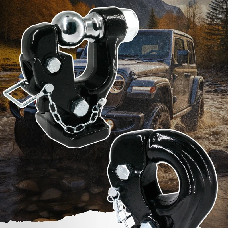 Universal 2-Inch Off-Road Recovery Tow Hook