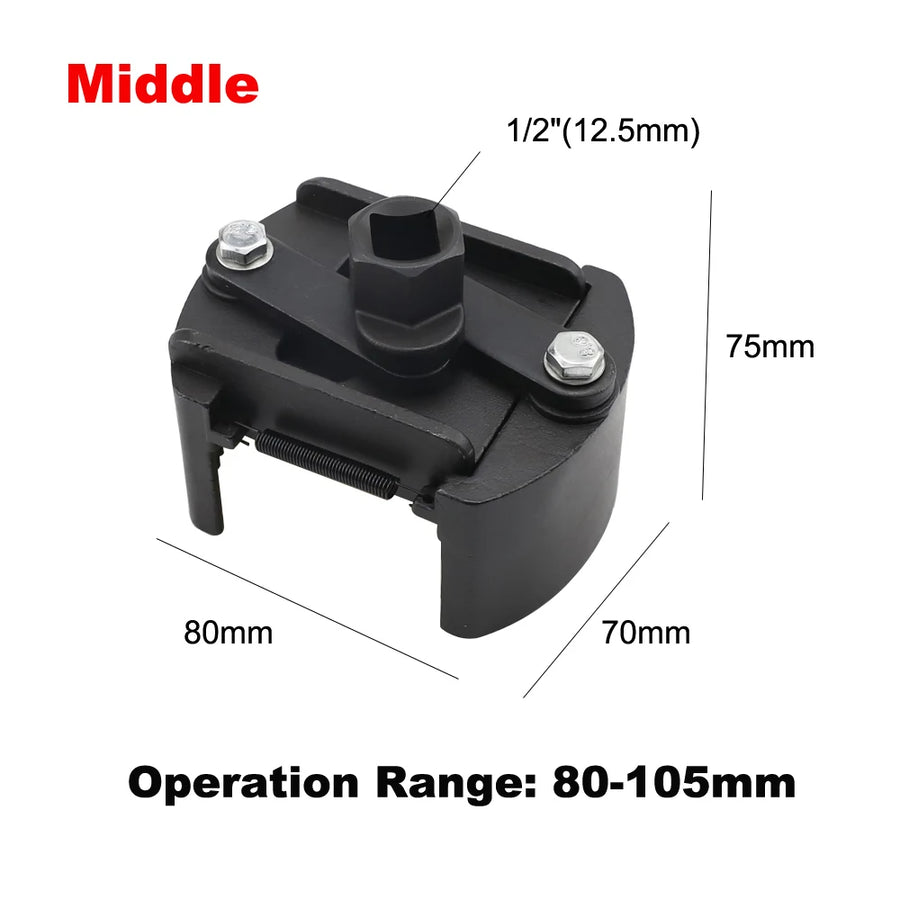 Adjustable Oil/Fuel Filter Removal Tool for Trucks