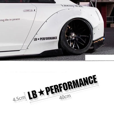 Liberty Walk Style Reflective Car Body Decal