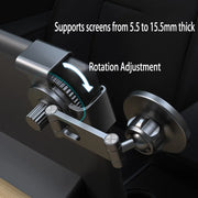 Tesla Model 3, S, X & Y Center Display Slide-Rail Magnetic Phone Holder