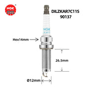 Ngk Iridium Spark Plug 90137 12290