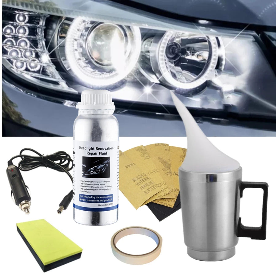Headlight Lens Restoration Kit – 300 ml