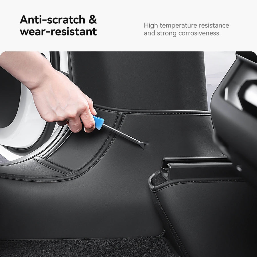 Leather-Look Cargo Liner and Seat-Back Protector for Tesla Model Y Juniper 2025