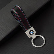Luxury Leather Car Emblem Carving Key Keyring Key Chain for BMW M X1 X2 X3 X4 X5 X6 3 5 Series M2 M3 M4