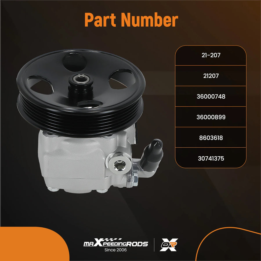 Power Steering Pump for Volvo V8 4.4L 2005-2011 2010