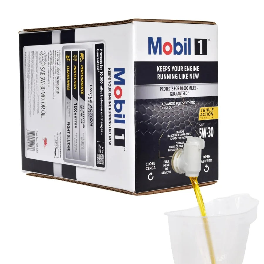 Mobil 1 Advanced Full Synthetic 5W-30 Motor Oil, 12 Quart