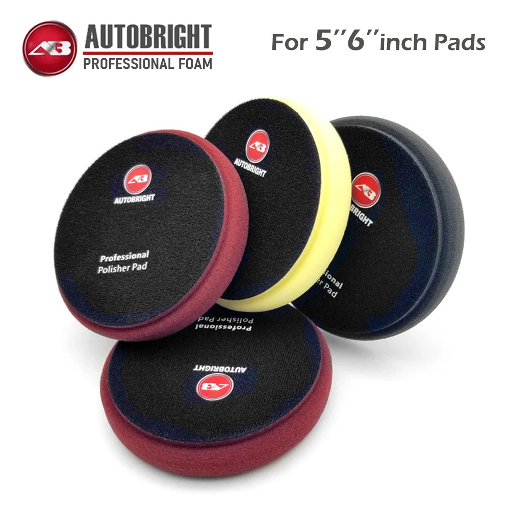 Foam Polishing Pads, 5- & 6-Inch Cut, Polish & Finish Options