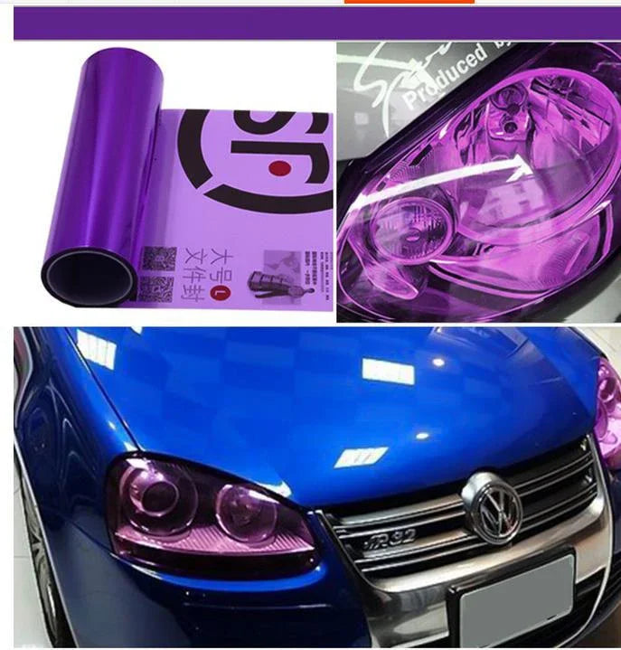 Headlight & Taillight Tint Film – Smoke and Color Options