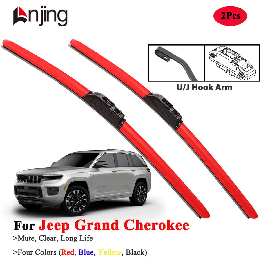 Windshield Wiper Blade Set for Jeep Grand Cherokee L -Now 1991