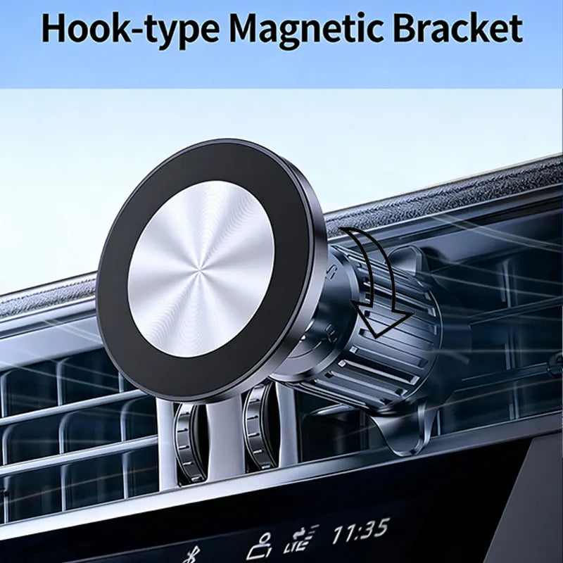 MagSafe-Compatible Magnetic Car Mount Head – 17 mm Ball Socket