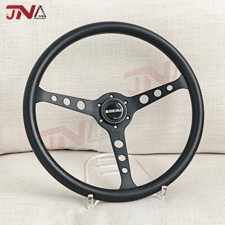 Universal 15 inch 380mm SIBEIKE PU Steering Wheel Racing Drifting Sport Car Steering Wheel