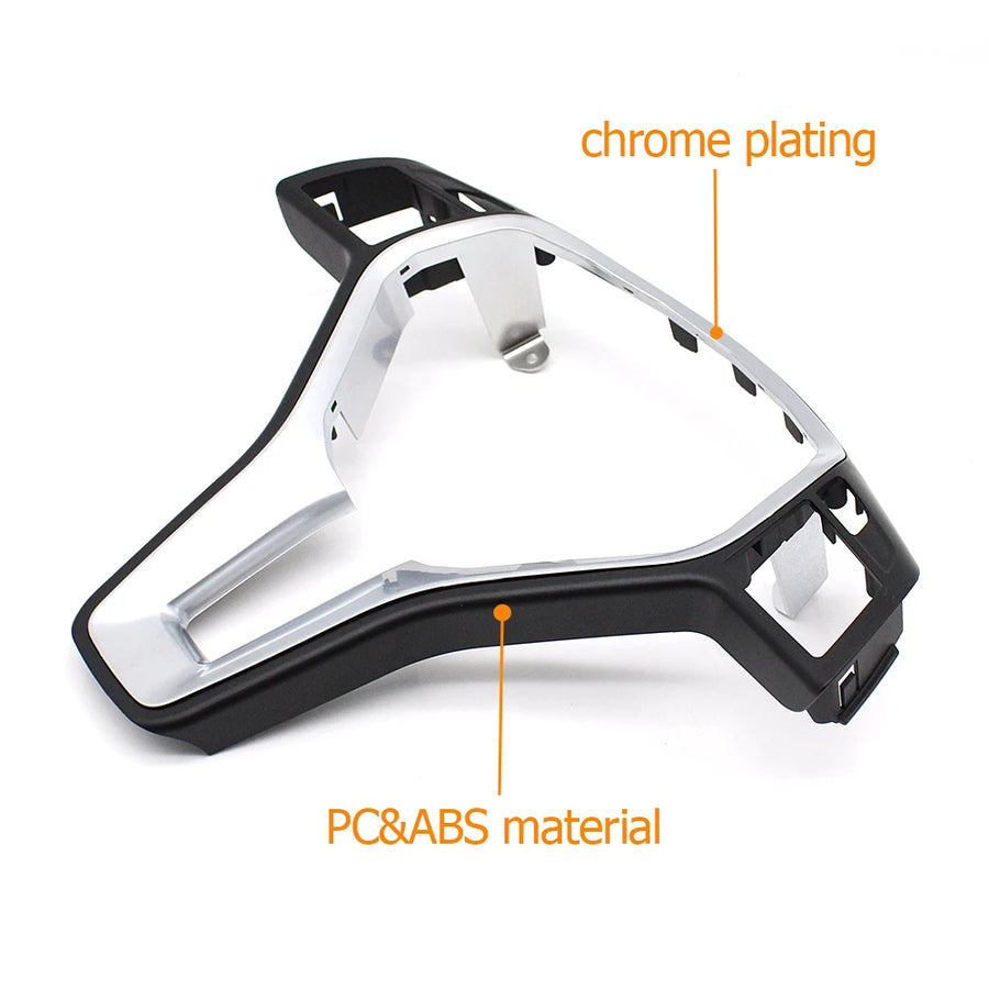 Steering Wheel Carbon Fiber Cover Panel Trim for Mercedes-Benz W176 W246 W204 X204 W212 W207 W156