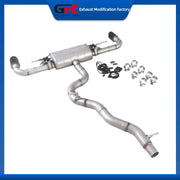 Stainless Steel Valved Cat-Back Exhaust System for Audi TT/TTS 8J3 2.0T/3.2L 2007-2014