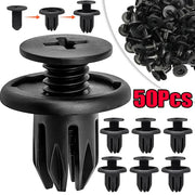 8 mm Plastic Push Rivet Fasteners – 10 to 50 Pack