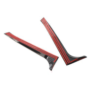 Rear Window Spoiler Canards for Volkswagen Golf MK6 2008-2012