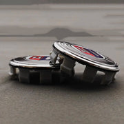 4-Piece 68mm Logo Alpina Emblem Wheel Center Hub Caps for BMW E46 E39 E38 E90 E60 E36 F30 E34 F10