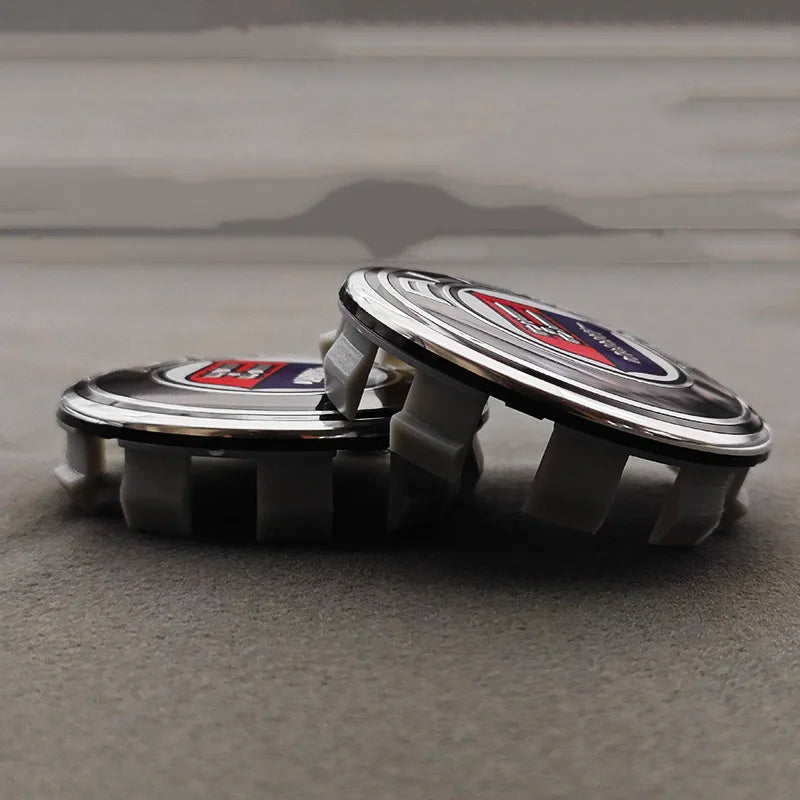 4-Piece 68mm Logo Alpina Emblem Wheel Center Hub Caps for BMW E46 E39 E38 E90 E60 E36 F30 E34 F10