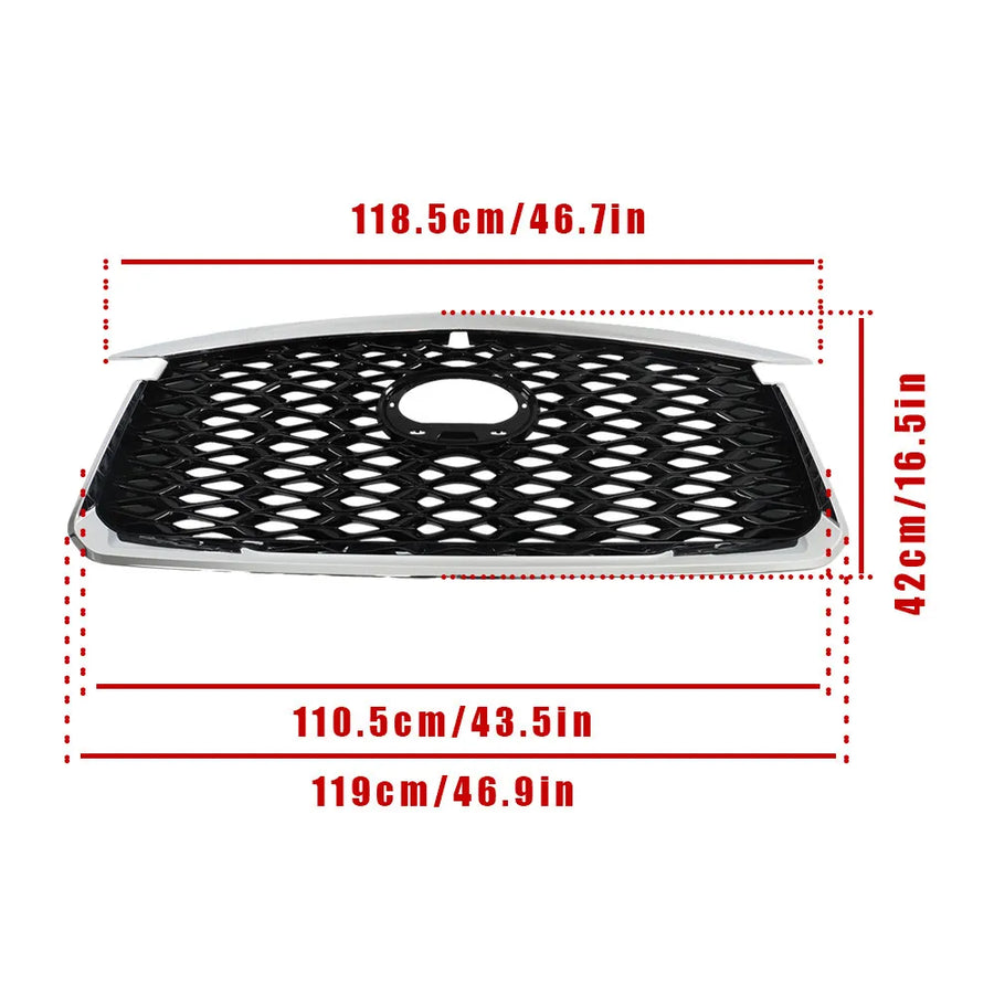 Front Grille for Infiniti QX60 Front Radiator Upper 2022-2023
