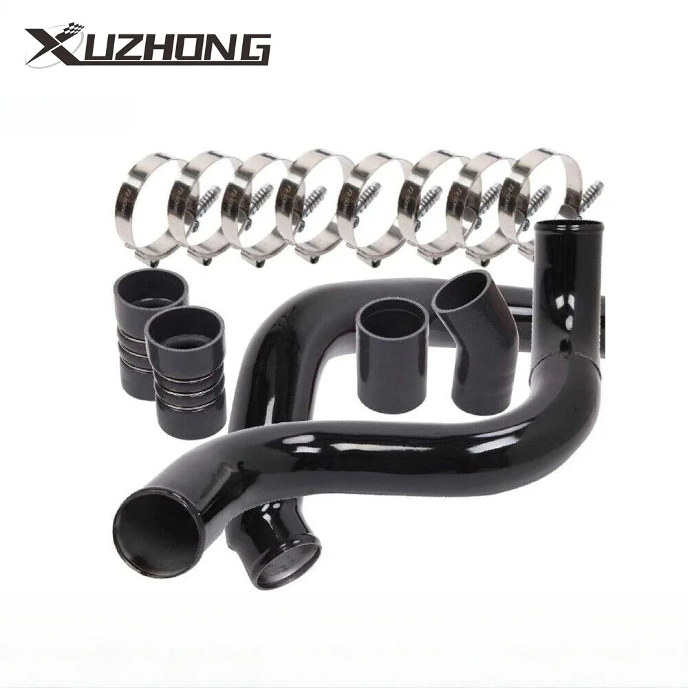 Intercooler Pipe & Boot Kit for 2003-2007 Ford 6.0L Powerstroke Diesel Black for 04-07 Ford F-450 SUPER
