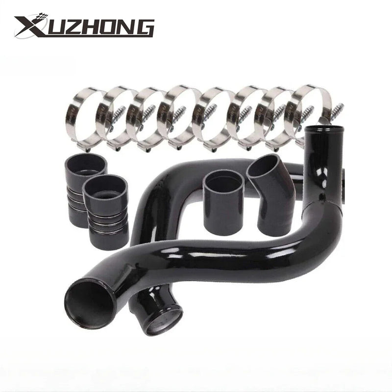 Intercooler Pipe & Boot Kit for 2003-2007 Ford 6.0L Powerstroke Diesel Black for 04-07 Ford F-450 SUPER